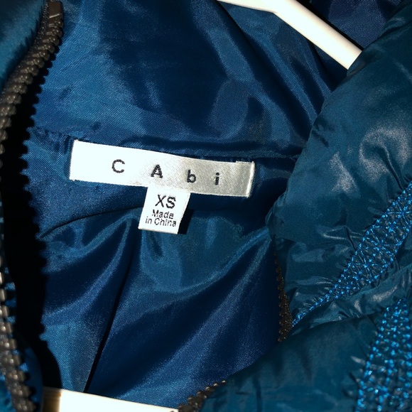 CAbi Poseidon Jacket Puffer 914 Lightweight Blue - Picture 8 of 11